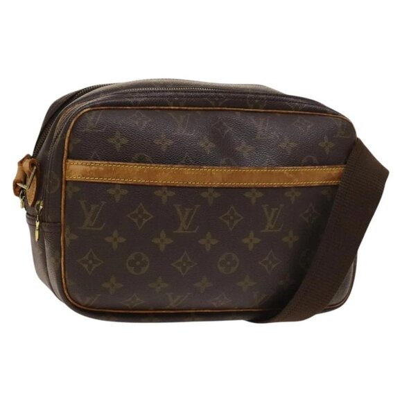 LOUIS VUITTON Monogram Reporter PM Shoulder Bag M45254 LV Auth BA4714 - Picture 1 of 16